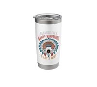 Indigenous Heritage Native American I'm A Native Wampanoag Stainless Steel Insulated Tumbler