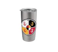 Indigenous Medicine Wheel Native Americans Stainless Steel Insulated Tumbler