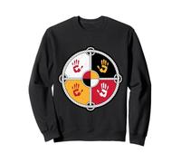 Indigenous Medicine Wheel Native Americans Sweatshirt