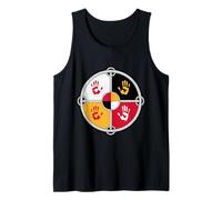 Indigenous Medicine Wheel Native Americans Tank Top