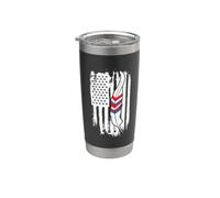 Indigenous Native American Flag and Feather Stainless Steel Insulated Tumbler