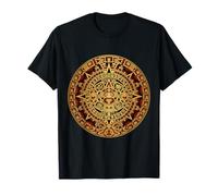 Indigenous Native American Indian Culture Gift Aztec Sun T-Shirt