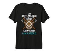 Indigenous Native American Indian Day Pride Pueblo Premium T-Shirt