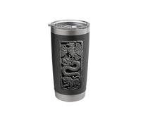 Indigenous Native American Mayan Culture Gift Totem Stainless Steel Insulated Tumbler