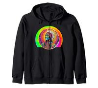 Indigenous People's Day, No One Is Illegal On Stolen Land Zip Hoodie