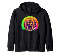 Indigenous People's Day, No One Is Illegal On Stolen Land Zip Hoodie