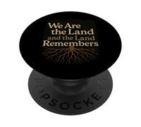 Indigenous Pride Native Voice Land Back Cultural Strength PopSockets Adhesive PopGrip