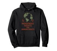 Indigenous Rights Advocate Solidarity Land Back Justice Pullover Hoodie