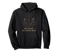 Indigenous Rights Advocate Solidarity Land Back Justice Pullover Hoodie