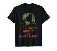 Indigenous Rights Advocate Solidarity Land Back Justice T-Shirt