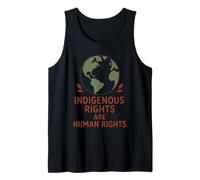 Indigenous Rights Advocate Solidarity Land Back Justice Tank Top
