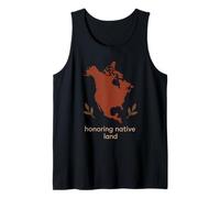 Indigenous Rights Advocate Solidarity Land Back Justice Tank Top