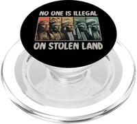 Indigenous Rights No One is Illegal on Stolen Land PopSockets PopGrip for MagSafe