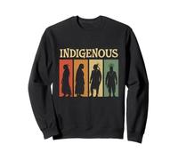 Indigenous Spirit Warrior Tribal Vintage Ancestor Sweatshirt