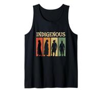 Indigenous Spirit Warrior Tribal Vintage Ancestor Tank Top