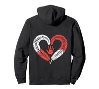 Indigenous Women MMIW I Wear Red For My Sisters Pullover Hoodie