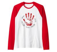 Indigenous Women MMIW I Wear Red for My Sisters Raglan Baseball Tee