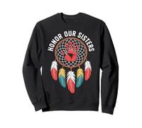 Indigenous Women MMIW I Wear Red For My Sisters Sweatshirt