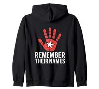 Indigenous Women MMIW I Wear Red For My Sisters Zip Hoodie