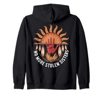 Indigenous Women MMIW No More Stolen Sisters Zip Hoodie