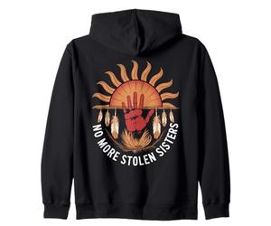 Indigenous Women MMIW No More Stolen Sisters Zip Hoodie