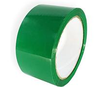 indigo® 48mm x 50m Coloured General Purpose Packaging Tape - Cello Tape for Boxes and Courier (1, Green)