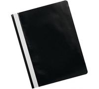 Indigo 5 A4 Pack Project folders Board Room Presentation Dossier Report File Index Strip and 2 Prong Black)