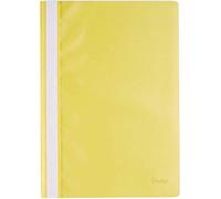 indigo 5 A4 Pack Project folders Board Room Presentation Dossier Report File Index Strip and 2 Prong (Yellow)