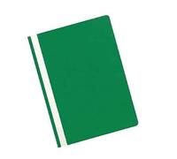 Indigo 5 A4 Pack Project folders Boardroom Presentation Dossier Report File Index Strip and 2 Prong (Green)