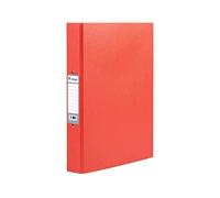 Indigo® A4 2-Ring Binder - Red, 25 mm Spine, Pack of 10 | School, Office & Home Organisation