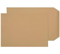 Indigo® A4 C4 Brown Manilla Envelopes - Self-Seal, Eco-Friendly, Durable for Home, Office & E-Commerce (Pack of 25)