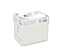 Indigo® A4 Platinum White Copier & Printer Paper - 90GSM, 2500 Sheets, 1 Box - Premium Bright Finish for Inkjet, Laser & Copier Use