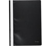 Indigo A4 Project Folder, Black, Pack of 25