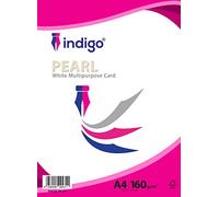 Indigo® A4 White Multipurpose Copier Paper 160gsm Card Pack (50 Sheets)