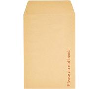 Indigo® A5/C5 Board-Backed Manilla Envelopes - 162 × 229 mm, Peel & Seal, “Do Not Bend” Rigid Pocket Mailers (Pack of 5)