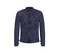 Indigo Biker Denim Jacket Enorsia Mid Blue L