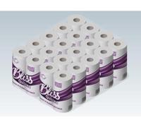 indigo Bliss Quilted Luxury Bathroom Tissue 40 Toilet Rolls 3 Ply of Blissful Softness Ultimate Quilted Comfort for a Luxurious Bathroom Experience - 4 x10 Rolls Pack = 40 Rolls