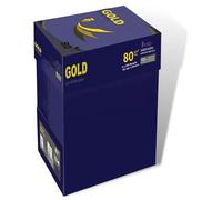 Indigo® Box of A5 Office White Printer Copier Paper - 5 Reams of 250 Sheets (1250 Sheets Total) - 80gsm Gold Standard - Premium High White Paper for Inkjet, Laser & Copier Use