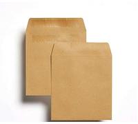 Indigo® Brown Manilla Self-Seal Wage Envelopes - Sage Compatible, Secure, Durable for Payroll Use (Pack of 100)