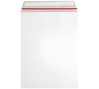 Indigo® C2 & C3 White All Board Envelopes - Peel & Seal, Heavy-Duty, Eco-Friendly Mailing (C2: 444x625mm, C3: 324x458mm) (C3, Pocket, Pack of 10)