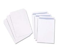 Indigo® C4 White Envelopes - 324 x 229 mm, Peel & Seal Pocket Style, 100gsm Paper - Strong & Secure for Documents & Mailing (Pack of 50)