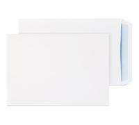 Indigo® C5 White Self Seal Pocket Envelopes - 229 x 162 mm - Secure Self-Sealing Closure - Bulk Box of 500 for Business & Office Mail