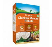 Indigo® Chicken Manure Pellets 5kg - Organic Garden Fertiliser & Soil Improver - Slow Release Natural Plant Food for Vegetables, Flowers, Plants & Lawns