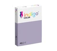 Indigo Color Paper A4 80 GSM Multifuctional Coloured Copier Paper 1 Ream 500 Sheets (Lavender)