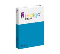 Indigo Color Paper A4 80 GSM Multifuctional Coloured Copier Paper 1 Ream 500 Sheets (Medium Deep Blue)