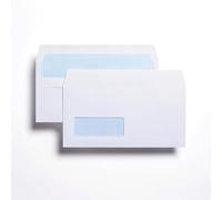 Indigo DL White Window Self Seal Envelopes 80gsm Pack of 500 : 110 x 220