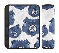 Indigo Dog Navy 2 Pack Belt Strap Covers Stop seat Belt Cutting into Neck for SUV accesorios para carro