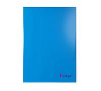 indigo® Exercise Notebooks, A4 Size, 60 Pages Each, Ruled 8mm Lines, Pack of 2, Blue Covers