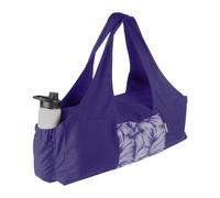 (Indigo) Fitness Mad Yoga Kit Bag with Water Bottle Holder Spacious Design