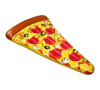 Indigo® Giant Inflatable Pizza Slice Pool Float - 171x99x21cm Floating Air Mattress Bed Lounger for Swimming Pool, Beach & Holiday Use, Summer Inflatable Lounge for Adults & Kids